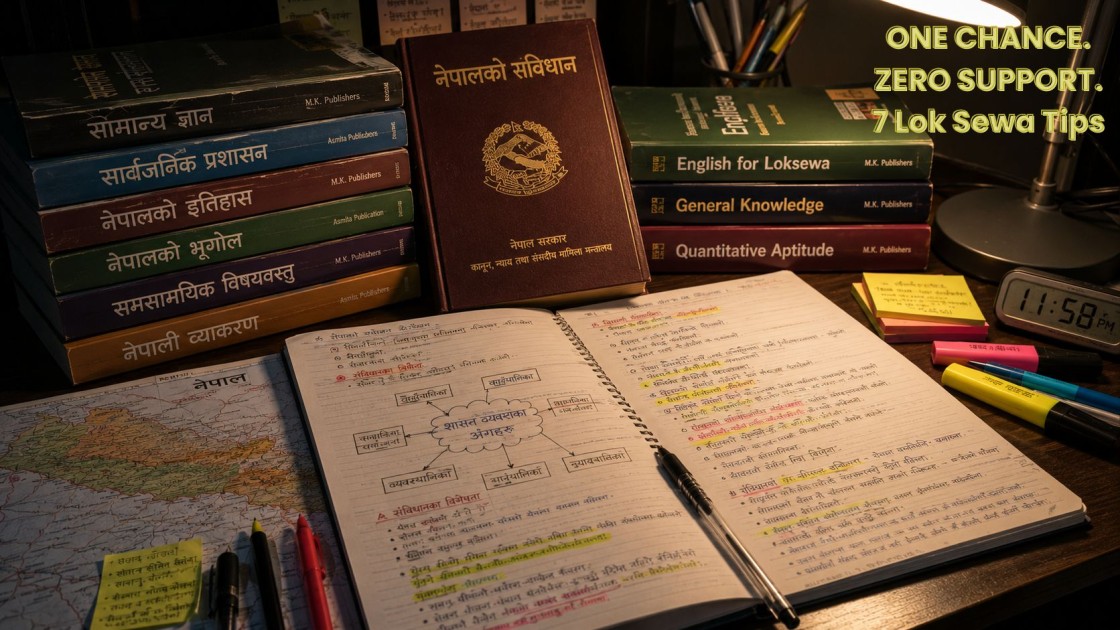 lok sewa first attempt tips study routine