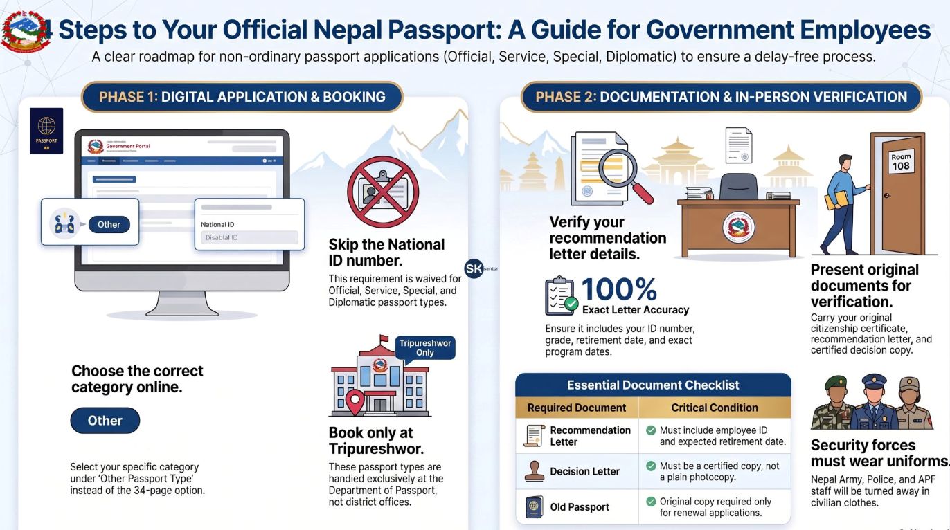 Official Passport Nepal