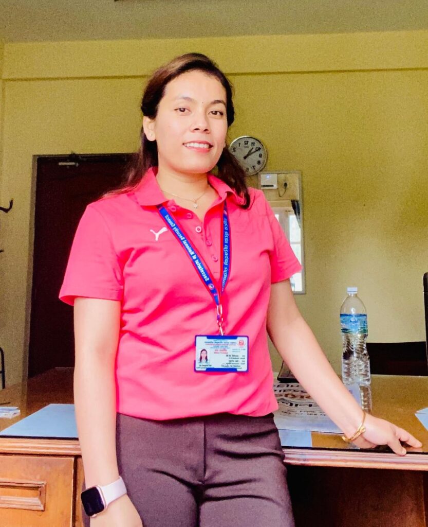 Santoshi KC - a government officer